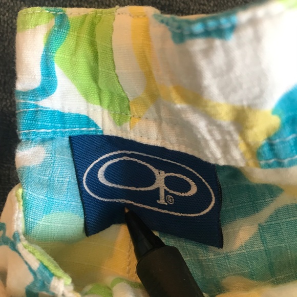 VTG OP Capris ~ Clam Diggers Wide Leg Pants (*fit like sz 6 woman’s) - Picture 3 of 5